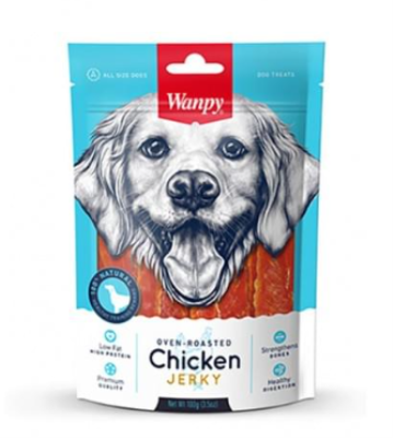 WANPY CHICKEN JERKY 100GR