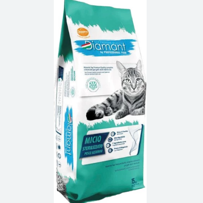 DIAMANT CAT STERILISED FISH 1KG