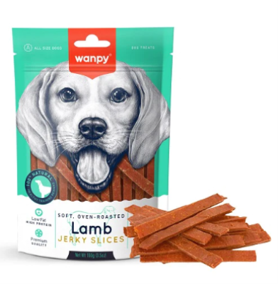 WANPY LAMB JERKY SLICES 100GR