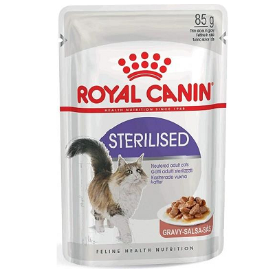 ROYAL CANIN F.WET STERILISED GRAVY 85G