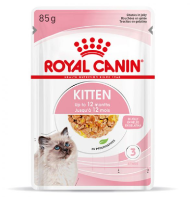 ROYAL CANIN F.WET KITTEN INST JELLY 85G