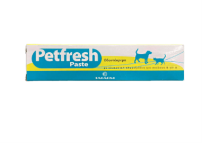 ΟΔΟΝΤΟΚΡΕΜΑ PETFRESH ΣΚΥΛΟΥ & ΓΑΤΑΣ 70GR