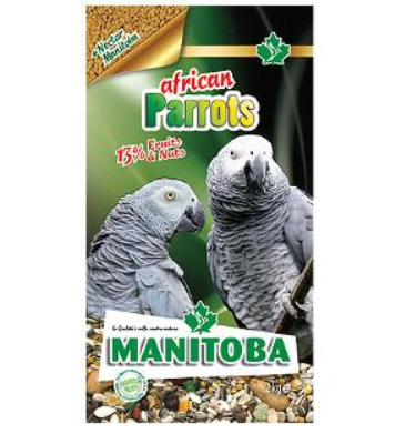 ΠΑΠΑΓΑΛΟΤΡΟΦΗ MANITOBA  AFRICAN PARROTS 2KG