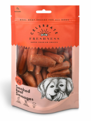 Celebrate Freshness Smocked Beef Sausages 100gr