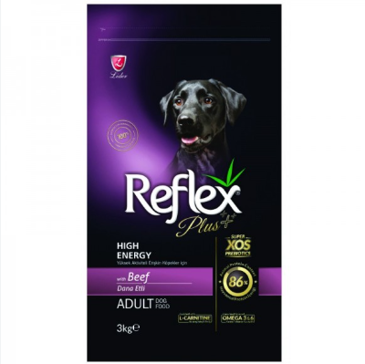 REFLEX PLUS MEDIUM/LARGE ADULT BEEF 15kg