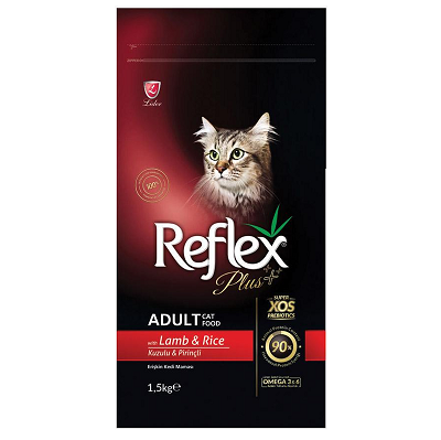 REFLEX PLUS CAT ADULT LAMB 15kg