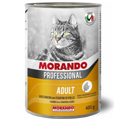 MORANDO PROFESSIONAL CAT ΚΟΜΜ ΣΥΚΩΤΙ & ΚΟΤΟΠΟΥΛΟ 405gr