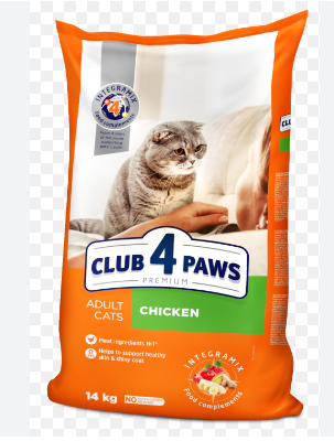 club 4 paws chicken 14kg