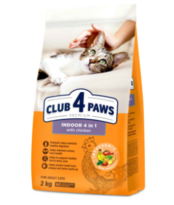 club 4 paws intor 4 in 1 chicken 14kg