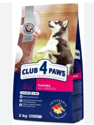 club 4 paws puppy 14kg